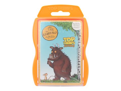 Top Trumps Juniors The Gruffalo 5 great card games in one Julia Donaldson