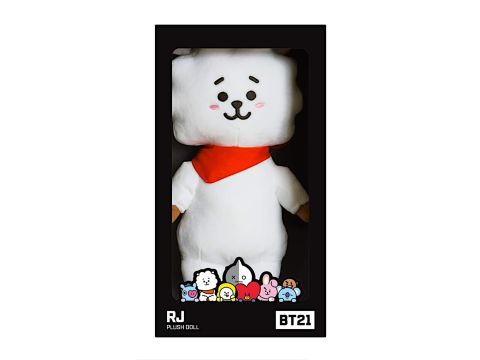 BT21 RJ 12" medium plush soft toy Line Friends Official Merchandise Aurora