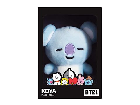 BT21 KOYA 10" medium plush soft toy Line Friends Official Merchandise Aurora