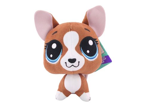 Littlest Pet Shop Roxie McTerrier 6" bobblehead plush soft toy Blythe