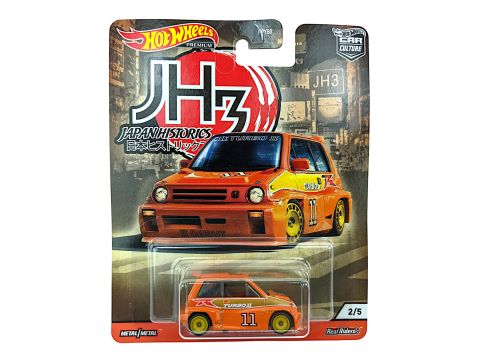 Hot Wheels Car Culture Japan Historics '85 Honda City Turbo II 1:64 diecast toy car