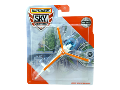 Matchbox Skybusters Airbus Helicopters H130 4" diecast toy helicopter