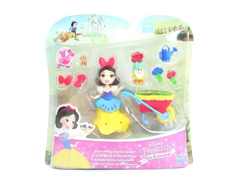 DISNEY PRINCESS doll SNOW WHITE s Bashful Garden Little Kingdom playset toy NEW